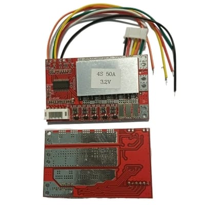 Picture of 4S 50A 3.2V Polymer Lithium Battery Protection Circuit Charging Board Module Red