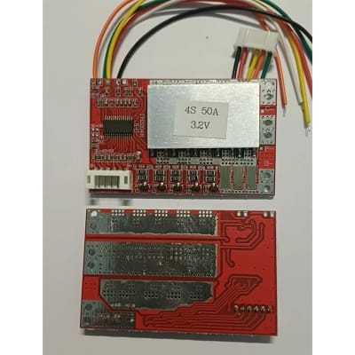 Picture of 4S 50A 3.2V Polymer Lithium Battery Protection Circuit Charging Board Module Red