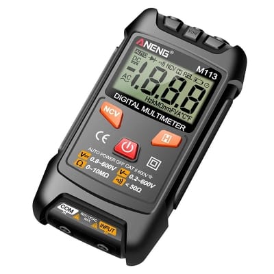 Picture of ANENG M113 Digital Pocket Multimeter-Genuine Black