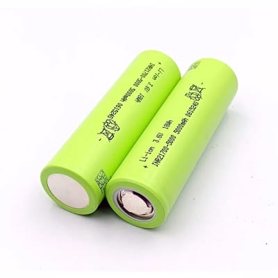 Picture of SunPower INR21700-50SE Grade A 3.7V 6C 20/30A 5000mAh 1000 Cycle 1 pc Green