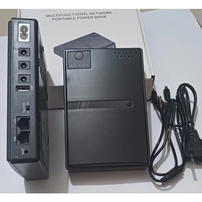 Picture of Portable Mini UPS 18W DC 18650 Battery (Without Battery) Black