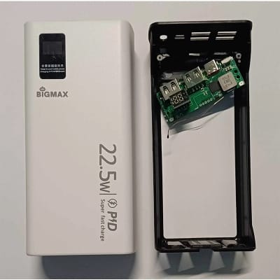 Picture of BIGMAX IP5356 30000mah Power Bank Case Diy Power Bank For 1260110 Battery (Without Battery) Black