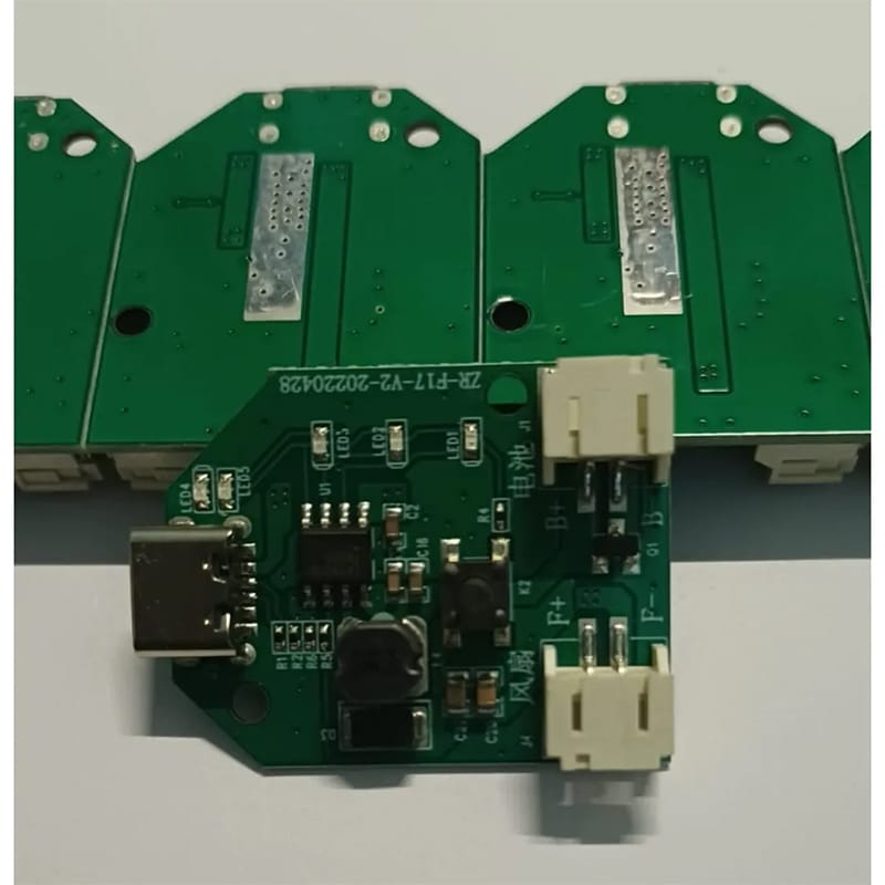 Picture of 9V Brushless Fan Driver Circuit 3.7V to 12V 4 Gear Green