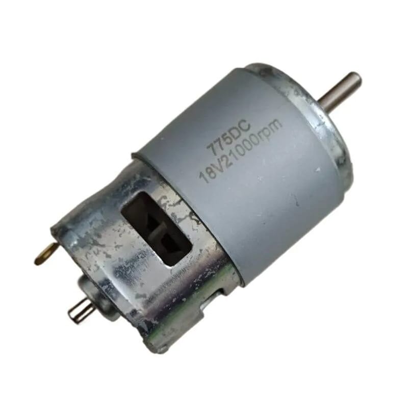 Picture of High-Torque 775DC 12V-18V-24V 360W 21000rpm 5mm Shaft Durable Mini Generator Motor for DIY Projects 