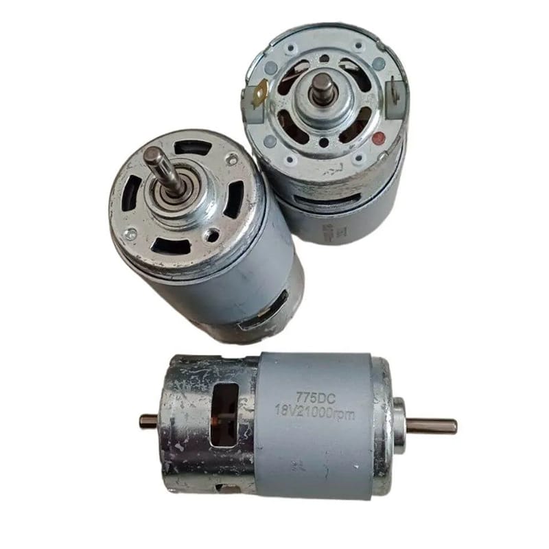 Picture of High-Torque 775DC 12V-18V-24V 360W 21000rpm 5mm Shaft Durable Mini Generator Motor for DIY Projects 