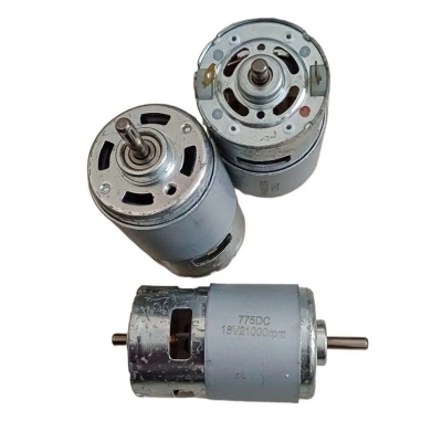 Picture of High-Torque 775DC 12V-18V-24V 360W 21000rpm 5mm Shaft Durable Mini Generator Motor for DIY Projects 