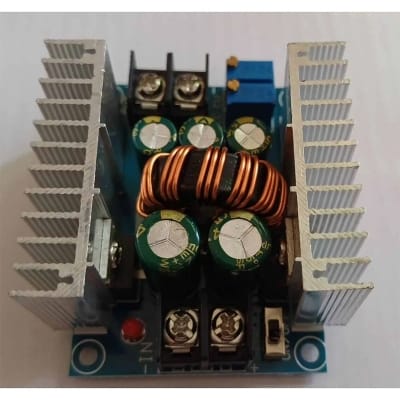 Picture of 300W XL4016 MAX 20A DC-DC Step Down Buck Converter 5-40V to 1.2-35V Adjustable Power Supply Module Green
