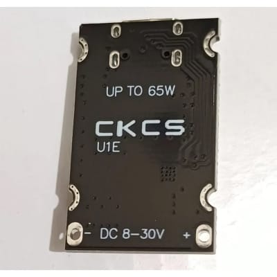 Picture of QC3.0 QC2.0 USB DC-DC Buck Converter Charging Step Down Module to Fast Quick Charger Circuit Board Black