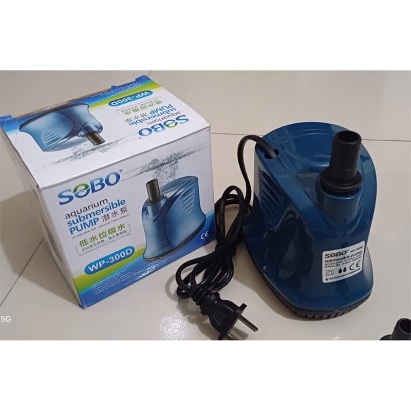 Picture of SOBO Aquarium 35 Watt Submersible Pump For Sump Filter WP-300D–SA Liquidation centre Blue