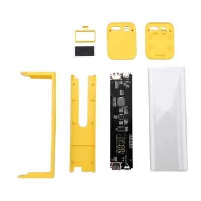 Picture of 20800mAh Fast Charging Power Bank with 8*18650 Battery Support and Dual USB Ports - PD22.5 W Light Ash