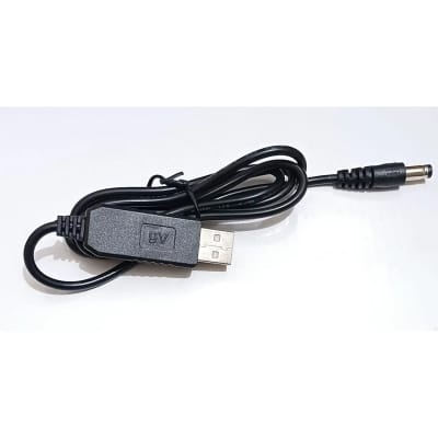 Picture of 5V to 9V Booster Cable For Mini UPS Black