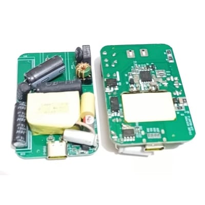 Picture of 33W PD fast charging SMPS Adapter 220V to 5v 9v 12v Green