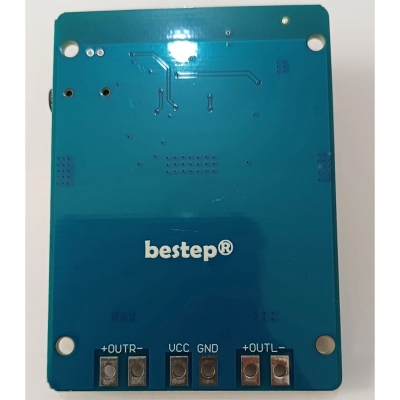 Picture of Digital Power Amplifier Board Dual Channel Output 4~8ohm ABS 2 Channel Audios Amplifier Module AUX Decoder Board 45W-TPA3118 Blue