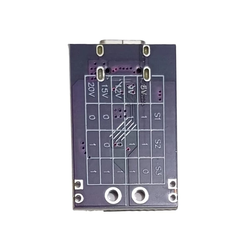 Picture of Type-C QC AFC PD2.0 PD3.0 to DC Spoof Scam Fast Charge Trigger Polling Detector USB-PD Notebook Power Supply Change Board Module Purple