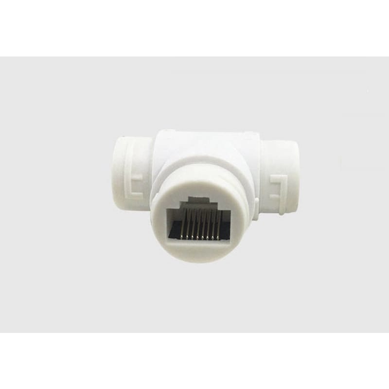 Picture of 2 in 1 Ethernet Connector Ethernet Cable Splitter White