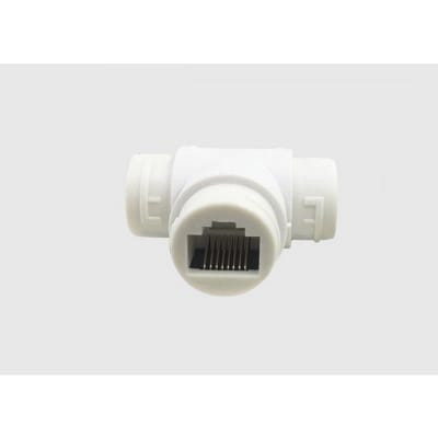 Picture of 2 in 1 Ethernet Connector Ethernet Cable Splitter White