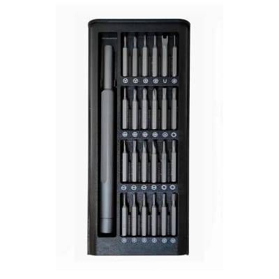 Picture of 24 in 1 Screwdriver set Magnetic Screwdriver Kit with Detachable Handle Tools Black