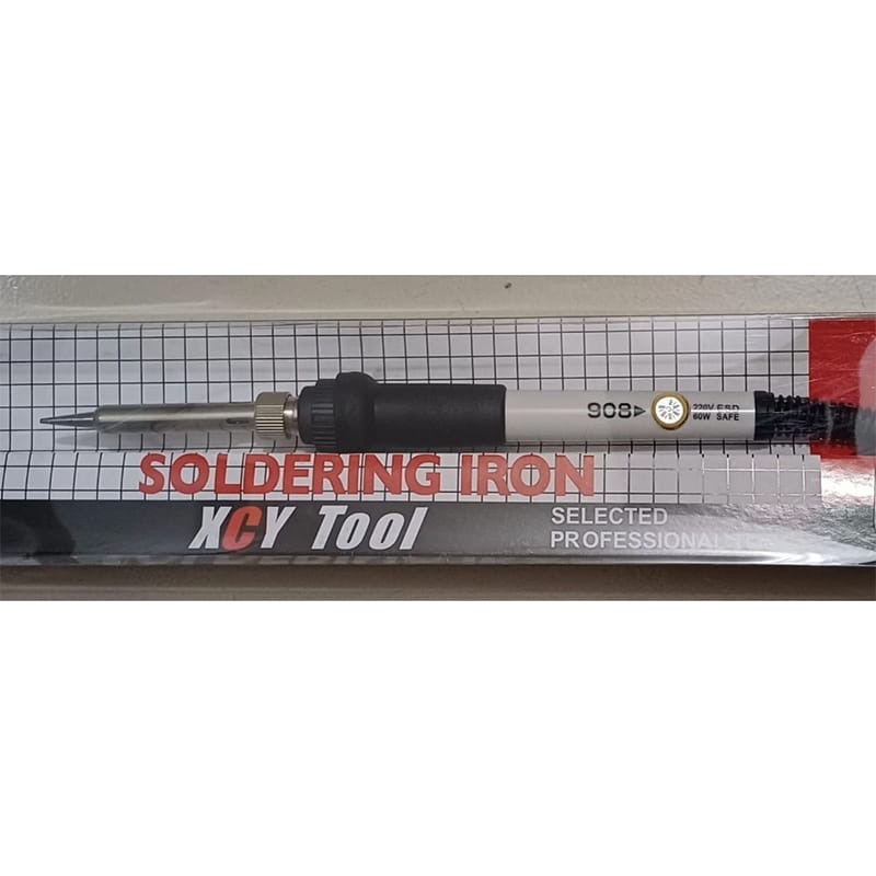 Picture of 908 Adjustable Soldering Iron 220V 60W Variable Temperature Silver