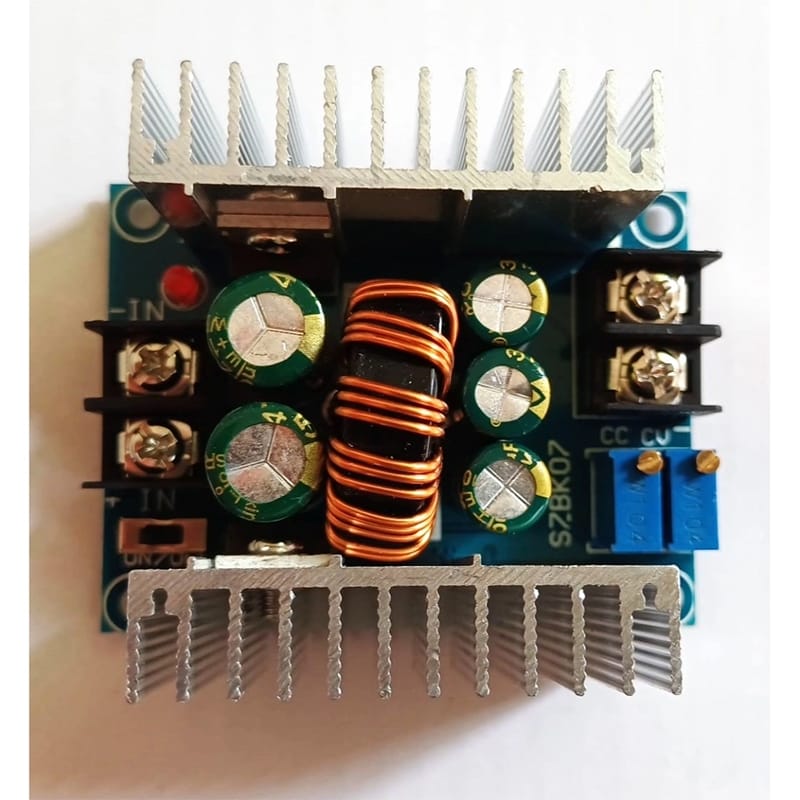 Picture of XL4016 300W 20A Module Buck Converter CC CV DC Power Supply Module 6V-40V to 1.2V-35V Voltage Regulator Reducer 4V 5V Green