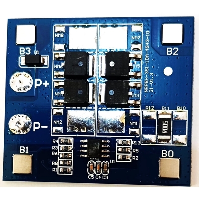 Picture of Balance BMS 12V 10A 18650 Bettery Blue