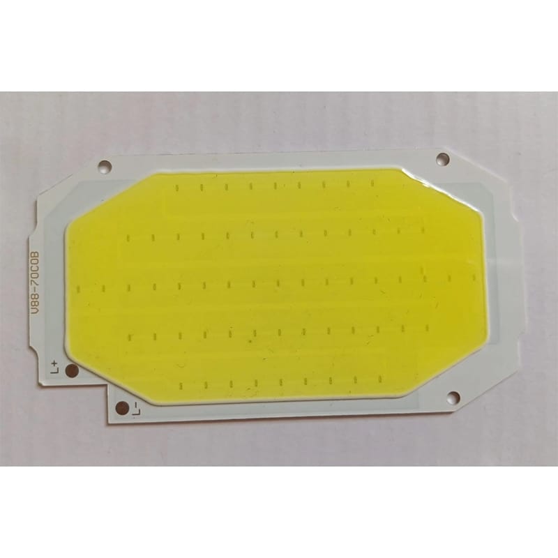 Picture of COB Led light panel white light 6000k aluminum base plate U88-70COB  4V 25W White