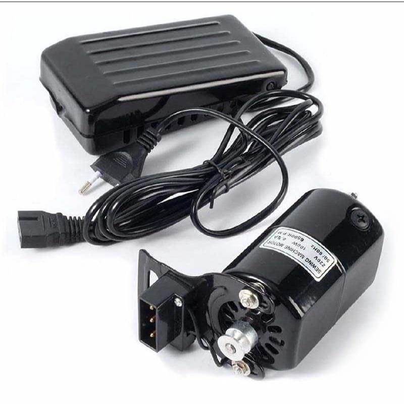 Picture of 220V 150W Sewing Machine Motor 6500RPM Sewing Motor with Foot Pedal Controller Speed Pedal for Home Sewing Machine Accessories2 