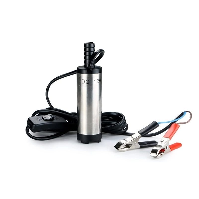 Picture of 12v DC Mini Submersible Pump 12L/M 38mm dia For Pumps Diesel Oil Water - Submersible Pump for Transfer Water Oil Fuel-Bottle Pump 