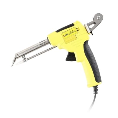 Picture of 60W Automatic Feed Soldering Iron Gun – External Thermal Manual Welding Tool Glow Yellow
