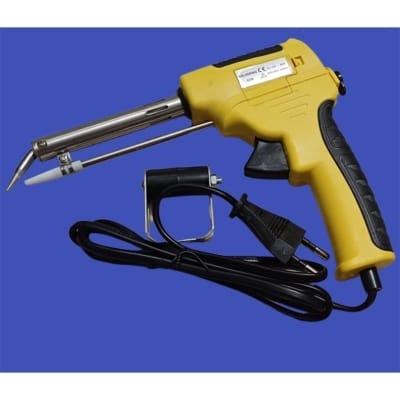 Picture of 60W Automatic Feed Soldering Iron Gun – External Thermal Manual Welding Tool Yellow
