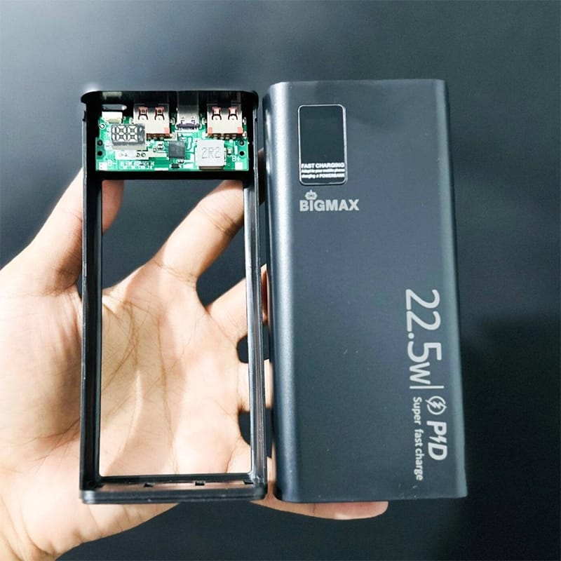 Picture of iP5356 Power Bank Circuit With Case For Making 20K mAh Power Bank Diy ( Without Battery) White