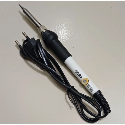Picture of 908 Adjustable Soldering Iron 220V 60W Variable Temperature Silver