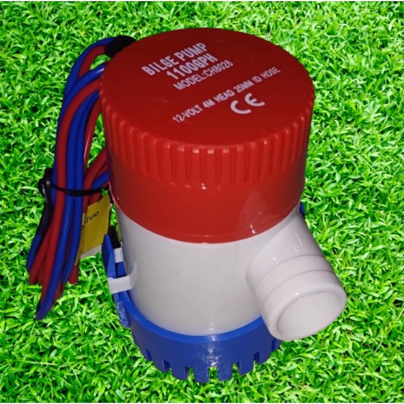 Picture of Bilge Pump1100G PH DC 12V Electric Water Pump For Submersible Boat, Irrigation, Gardening, Swimming Pool, Ponds. 