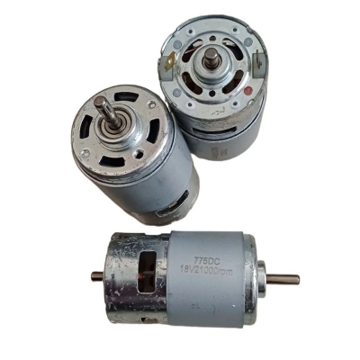 Picture of 775 DC Motor 12V-18V-24V 360W 21000 RPM 5mm Shaft Double Ball Bearing High Torque Large Power With Bracket DIY for Mini Angle Grinder-Table Saw Drill-Electrical Tools-Mini Generator Project-Granding Machine-Drill Machine-Water Pump & Sprayer Et 