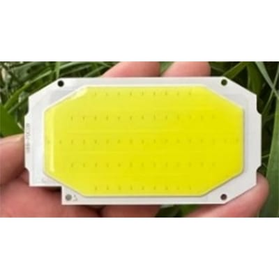 Picture of COB Led light panel white light 6000k aluminum base plate U88-70COB  4V 25W Fiery Yellow