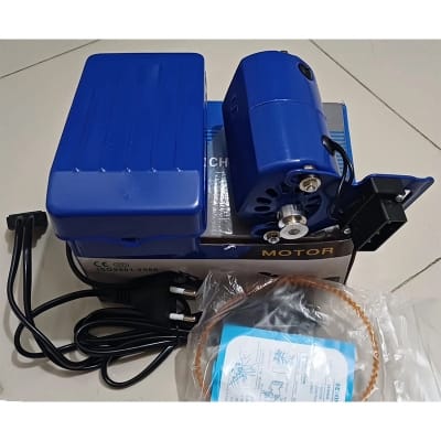 Picture of 220V 150W Sewing Machine Motor 6500RPM Sewing Motor with Foot Pedal Controller Speed Pedal for Home Sewing Machine Accessories2 Black