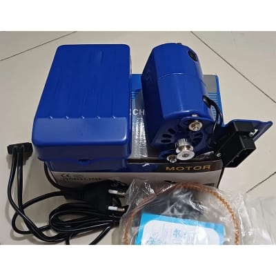 Picture of 220V 150W Sewing Machine Motor 6500RPM Sewing Motor with Foot Pedal Controller Speed Pedal for Home Sewing Machine Accessories2 Black