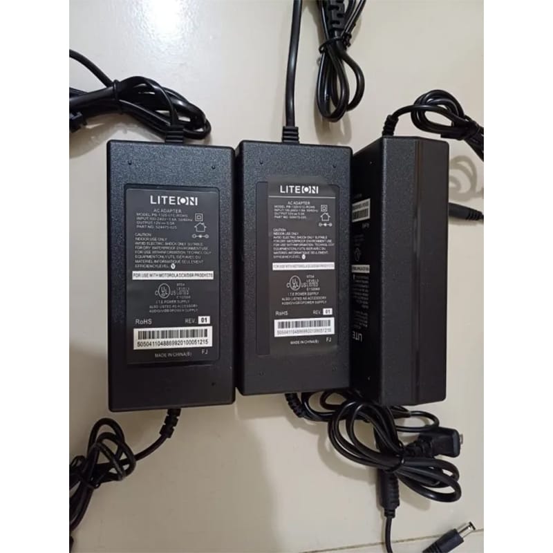 Picture of LITEON AC Adapter Model PB-1320-01C-ROHS INPUT : 100-240V-1.6A 50/60Hz OUTPUT:12V-5.0A 