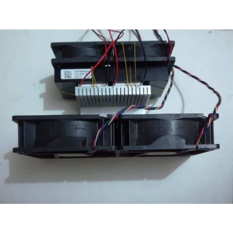 Picture of Foxconn DC Brushless Fan 3612KL-04W-B66 12V DC 0.90A 5 x 5 Inch 15000RPM Hi Speed Air Compatible Device-Made In China Black