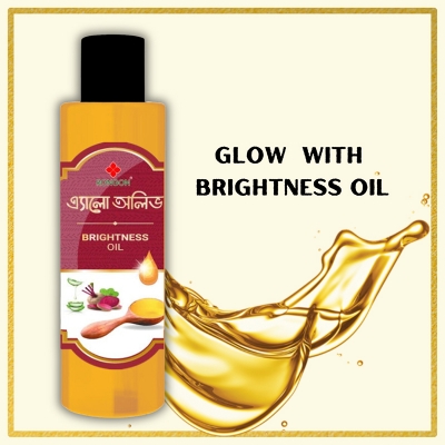 Picture of Rongon Herbals Aloe Olive Brightness oil-100 ml
