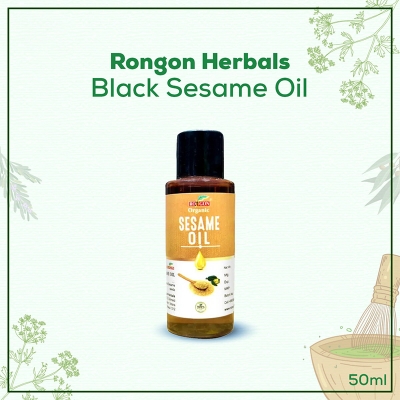 Picture of Rongon Herbals Black Sesame Oil 50ml