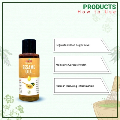 Picture of Rongon Herbals Black Sesame Oil 50ml