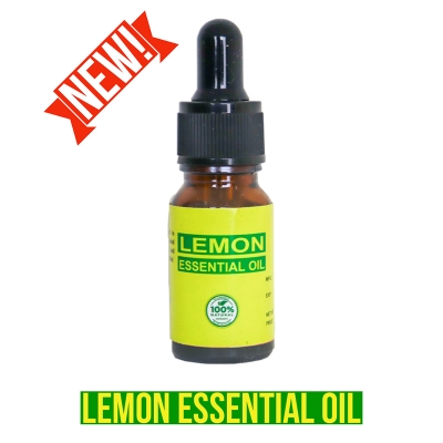 Picture of Lemon Essential Oil- 10 ml-Vertical Dropper 1605p B2B