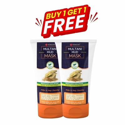 Picture of Multani Mud Body & Face Mask 80gm Buy1 Get1