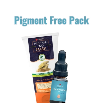 Picture of **Pigment Free Pack [Multani Mud Mask (80g) Pigmentation Oil (10g)]