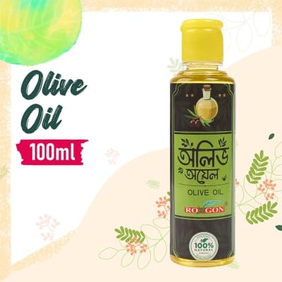 Picture of Rongon Herbals Olive Oil 100ml- অলিভ অয়েল ১০০ মি.লি.