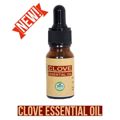 Picture of ক্লোভ এসেন্সিয়াল অয়েল / Clove Oil Essential Oil- 10 ml-Vertical Dropper