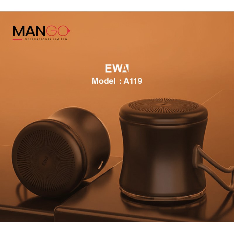 Picture of EWA A119 Portable Wireless Bluetooth Speaker Mini Speaker IPX7 Waterproof with 6 Months Warranty