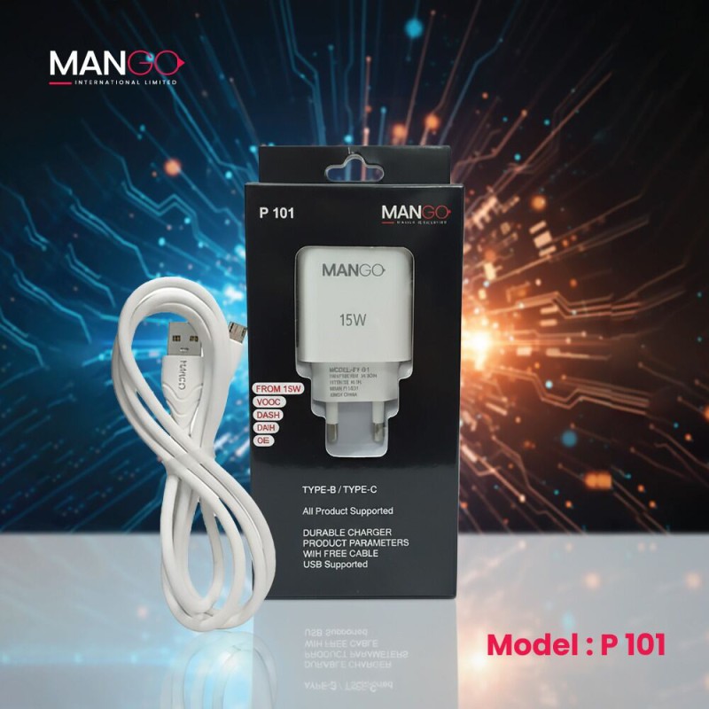 Picture of Mango 15WFast Charger P101 - White