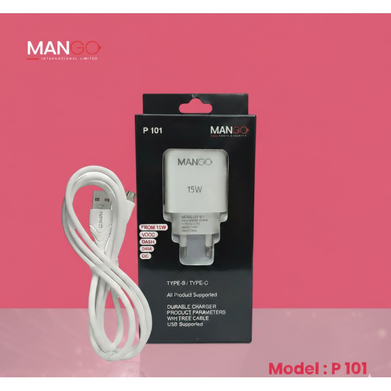 Picture of Mango 15WFast Charger P101 - White