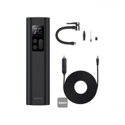 Picture of Baseus Mini Car Air Compressor 12V 150PSI Portable Car Tire Inflator Smart Digital Inflatable Pump For Car Bicycle Boat Air Pump